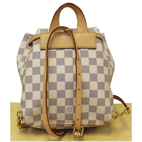 louis vuitton backpack purse black|louis vuitton checkered backpack.